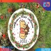 Personalized Winnie The Pooh Disney Babys First  Christmas Ornaments