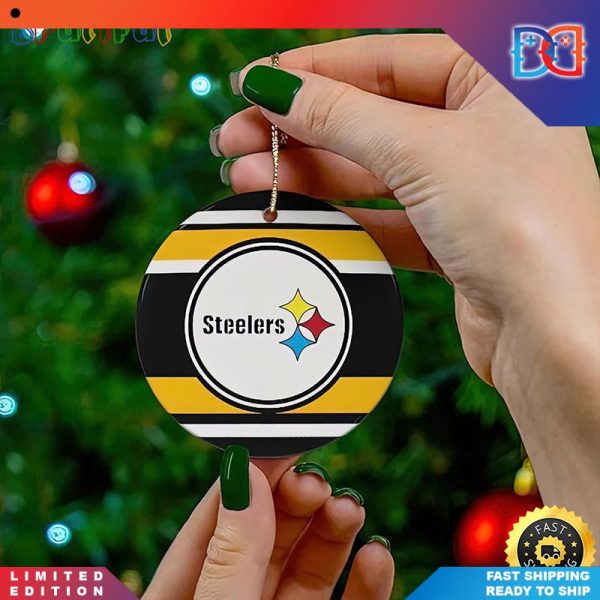 Pittsburgh Teelers NFL Gnomes Christmas Ornaments