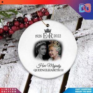 Queen Elizabeth II RIP Her Majesty Commemorative Christmas Ornaments