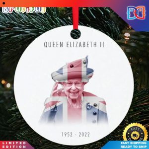 Queen Elizabeth II RIP Royal Queen Queen Elizabeth  Christmas Ornaments