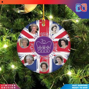 Queen Elizabeth Platinum Jubilee  Christmas Ornaments