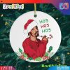 Snoop Dogg Funny Hiphop Humor  Christmas Ornaments