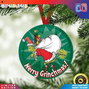The Grinch Stole Merry Grinchmas Grinch Tree Christmas Ornaments