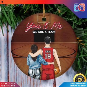 We Are A Team NBA Christmas Ornaments