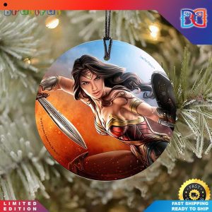 Wonder Woman The Sword of Justice DCs Christmas Ornaments