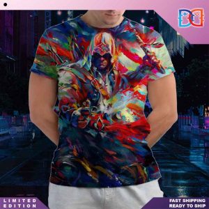 Assassin’s Creed Connor Kenway Ratonhnhakéton The American Master Assassin Is Coming To Your Gaming Room Fan Gifts All Over Print Shirt
