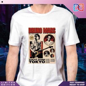 Bruno Mars Tokyo Dome Tokyo 2024 Fan Gifts Classic T-Shirt