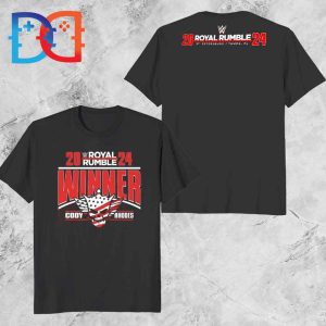Cody Rhodes Win The 2024 Men’s Royal Rumble Match Fan Gifts Two Sides Classic T-Shirt