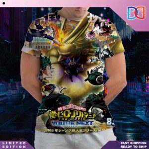 First poster For My Hero Academia You’re Next Releasing On August 2nd 2024 In Japan All Over Print Shirt