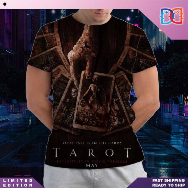 First poster For Tarot A New Horror Movie In Theaters On May 10 2024 All Over Print Shirt
