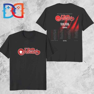 Heart Band Royal Flush Tour Date 2024 Fan Gifts Two Sides Classic T-Shirt