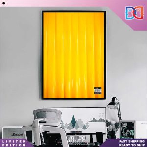 Lyrical Lemonade All Is Yellow New Album Home Decor Poster Canvas