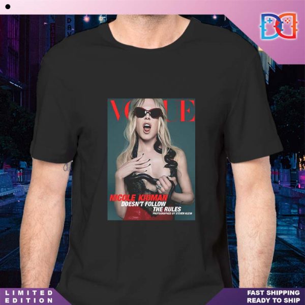 Nicole Kidman Covers The Latest Issue Of Vogue Australia Classic T-Shirt