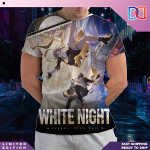 Penacony Theme Song WHITE NIGHT Released For Honkai Star Rail Fan Gifts All Over Print Shirt
