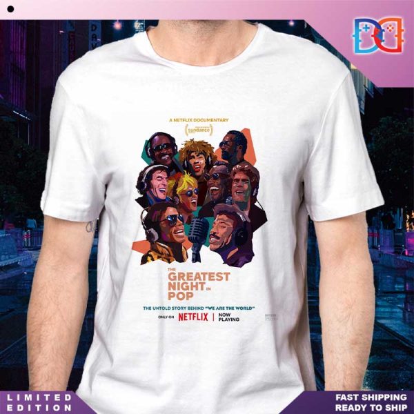 The Greatest Night In Pop 46 Pop Music Superstars Only Netflix Fan Gifts Classic T-Shirt