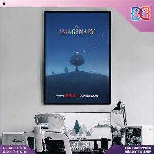 The Imaginary Movie Coming Soon Only On Netflix Home Decor Poster Canvas