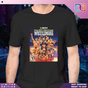 WWE2K24 Forty Years Of Wrestle Mania Fan Gifts Classic T-Shirt