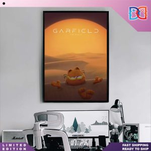 Dune Inspired Poster For GARFIELD The Movie Fan Gift Home Decor Poster Canvas