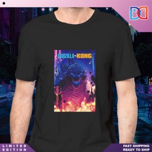 Godzilla vs Kong One Will Fall Godzilla Main Galaxy Color Classic T-Shirt