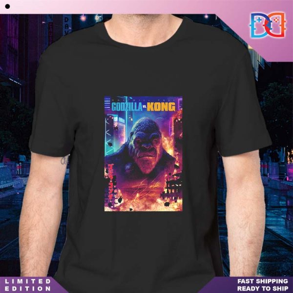 Godzilla vs Kong One Will Fall Kong Main Galaxy Color Classic T-Shirt