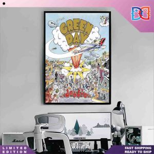 Green Day Dookie Album Turning To 30 Home Decor Poster Canvas
