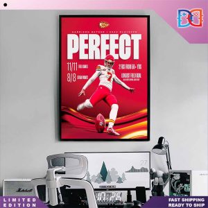 Kansas City Chiefs Harrison Butker You Can Call Him Mr Perfect Fan Gifts Home Decor Poster Canvas