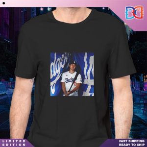 Los Angeles Dodgers Shohei In Blue Photo 1 Fan Gifts Classic T-Shirt