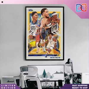 NBA All-Star 2024 Shai x Tyrese Haliburton x Anthony Edwards Young Legend Fan Gifts Home Decor Poster Canvas