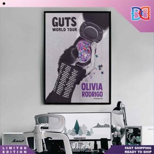 Olivia Rodrigo Guts World Tour Begin On February 23 2024 Home Decor Poster Canvas
