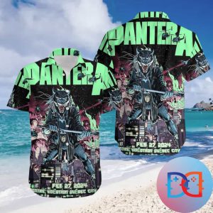 Pantera Show Feb 27 2024 Centre Videotron Quebec City Canada Fan Gift Hawaiian Shirt
