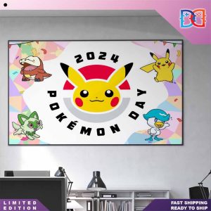 Pokemon Day Feb 27 2024 Fan Gifts Home Decor Poster Canvas