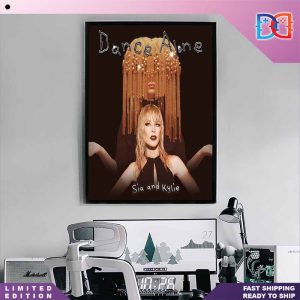 Sia and Kylie Minogue Release Collaboration Dance Alone On February 7th 2024 Home Decor Poster Canvas