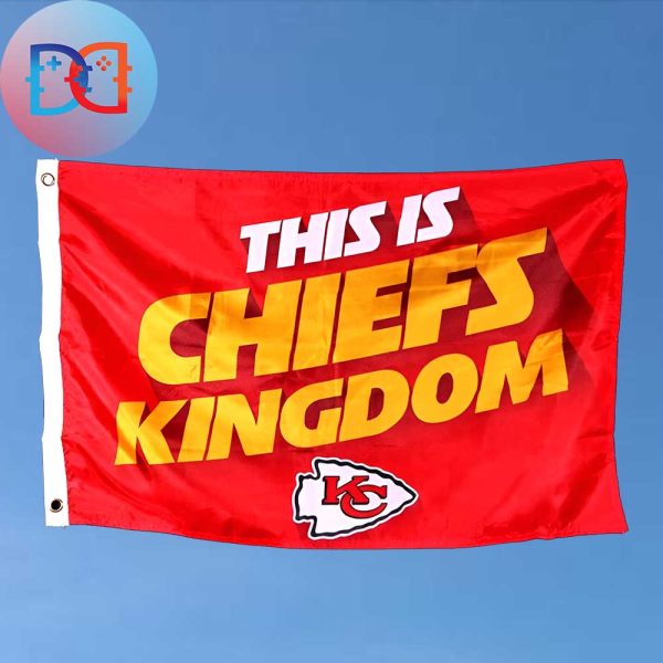 Super Bowl LVIII This Is Chiefs Kingdom Fan Gifts Flag
