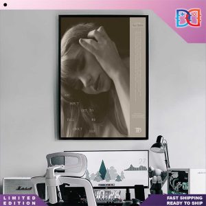 Taylor Swift The Tortured Poets Department New Edition File Name The Bolter Tracklist Home Decor Poster Canvas