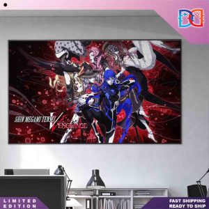 Shin Megami Tensei V Vengeance Revenge Awaits Fan Gifts Home Decor Poster Canvas