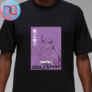 Erza Scarlet Fairy Tail 100 Years Quest TV Anime Fan Gifts Classic Shirt