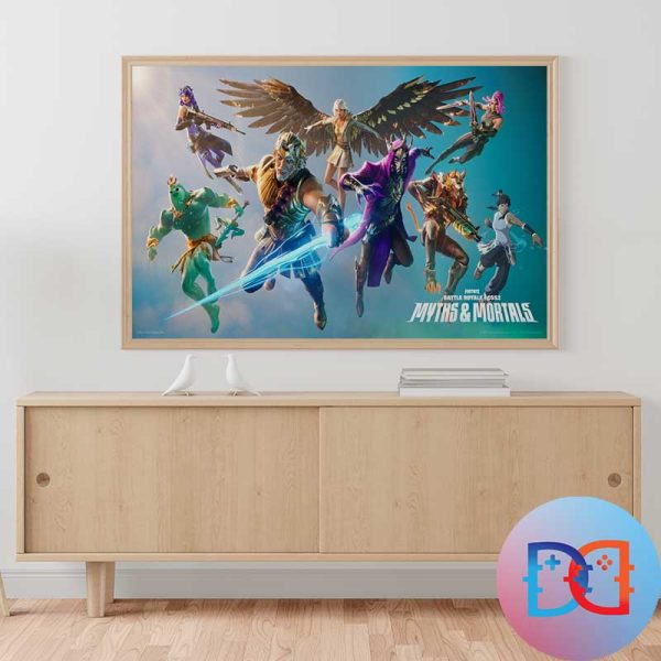 Fortnite Chapter 5 Season 2 Myths And Mortals Mythic Couture At Its Finest Fan Gifts Home Decor Poster Canvas