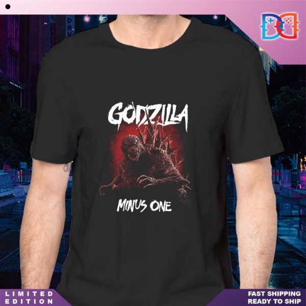 Godzilla Minus One Black Edition Fan Gift Classic Shirt