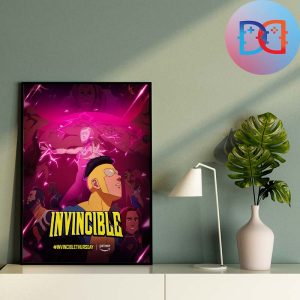 Invincible Season 2 Exclusive Poster For Episode 5 Home Decor Poster Canvas