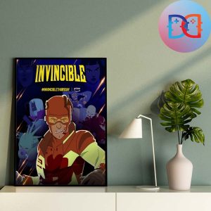 Invincible Season 2 Rex Splode Character Home Decor Poster Canvas