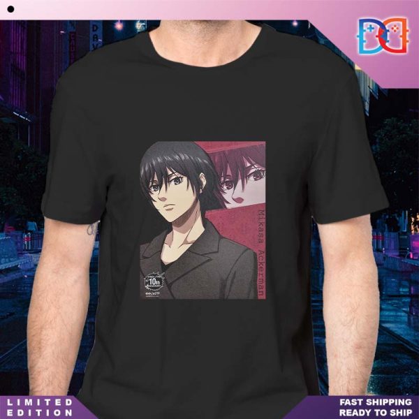 Mikasa Ackerman Attack On Titan Classic Style Fan Gifts Classic T-Shirt