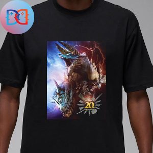 Monster Hunter 20th Anniversary Special Program Fan Gifts Classic Shirt