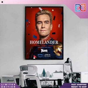New Poster THE BOYS Season 4 Homelander Make America Super Again Fan Gift Home Decor Poster Canvas