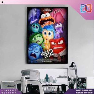 New poster For Inside Out 2 Make Room For Emotions Home Decor Poster Canvas