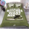 Nike Air Jordan These Bitches Want Nikes Quote Queen Bedding Set