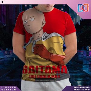One Punch Man Season 3 First Poster Saitama Fan Gift All Over Print Shirt