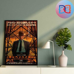 Oppenheimer New Poster For Japan Fan Gifts Home Decor Poster Canvas
