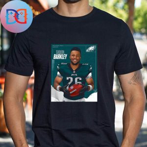 Saquon Barkley With Philadelphia Eagles Fan Gifts Classic Shirt