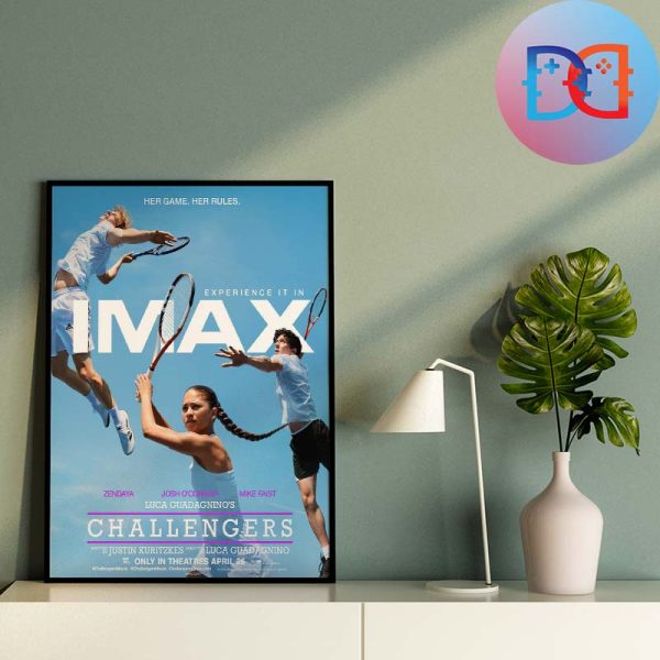 Challengers Movie New Poster IMAX Home Decor Poster Canvas