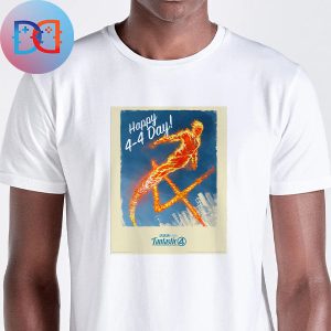 First Poster Of The Human Torch In The Fantastic Four Classic T-Shirt